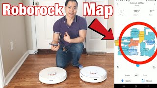 Roborock Mapping  How to Save and Edit Multiple Maps for Roborock S4 S5 S5 Max S6 and S6 Pure [upl. by Hairas354]