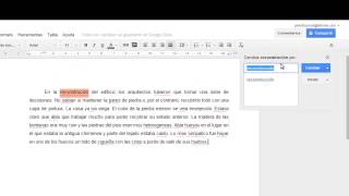 Correccion de texto de un documento entero en Google Drive [upl. by Henrik123]