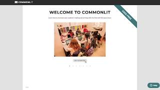 Create a CommonLit Educator Account [upl. by Kano]