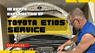 Toyota Etios Service  In depth explanation Afrikaans [upl. by Harley]