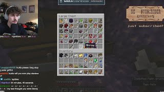 kurtisconner VOD  playing hardcore minecraft [upl. by Sitto750]