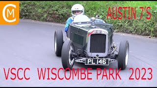 VSCC WIscombe Park 2023 Austin 7s [upl. by Nnairac]