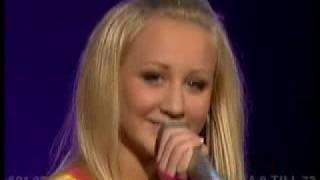 Lilla melodifestivalen 2008 Jonna T  Kommer jag våga [upl. by Ahsiken]