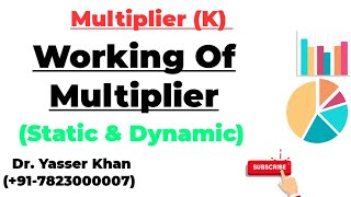 Multiplier  Working Static And Dynamic [upl. by Rickert352]