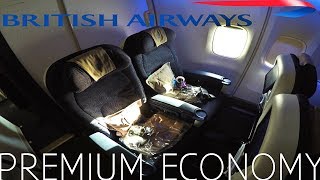 BRITISH AIRWAYS PREMIUM ECONOMY HONEST REVIEW [upl. by Narruc]