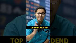 Top 10 Dividend paying stocks of India 🤗 [upl. by Ekrub]