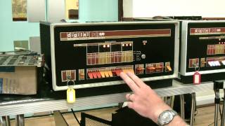 DEC PDP8E Console Programming [upl. by Aliuqet]