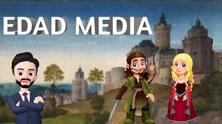 La edad media  alta edad media  baja edad media ✅ ⚔️ La EDAD MEDIA [upl. by Hailee]