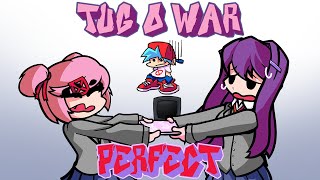 Friday Night Funkin  Perfect Combo  Tug O War but its a Natsuki amp Yuri Mod HARD [upl. by Korwun]