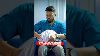 KYT NZRace Helmet Unboxing  BikeWale shorts kytnzrace [upl. by Khano315]