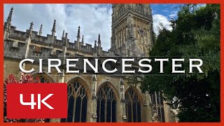 4K video of Cirencester Town Center in 2020 as the shops start to open after the pandemic lockdown [upl. by Gilcrest]