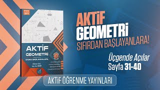 Aktif Geometri Çözümleri  Sayfa 3140  Üçgende Açılar [upl. by Narud]