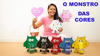 O MONSTRO DAS CORES  OS SENTIMENTOS  HISTÓRIA INFANTIL [upl. by Graig272]