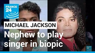 Jaafar Jackson Michael Jackson’s nephew to play his uncle in new biopic • FRANCE 24 English [upl. by Asenaj]