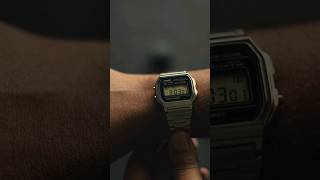 A158 amp A168WGG  Two Iconic Casios in 1 Video a158 a168 casiowatches negativedisplay digital [upl. by Tab]