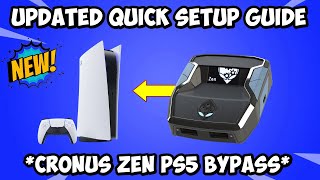 Cronus Zen PS5 Quick Setup Guide for Beginners  Cronus Zen PS5 Bypass Updated [upl. by Atse945]