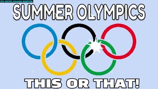 SUMMER OLYMPICS This or That PE Brain Break Activity [upl. by Eisteb972]