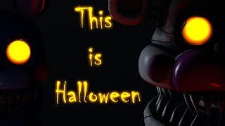 FNAF SFM This is Halloween Metal Cover Halloween Special [upl. by Akyeluz166]