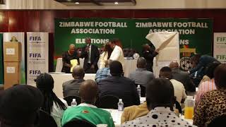 Nqobile Magwizi elected ZIFA president [upl. by Ling]