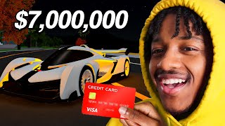 SPENDING 7000000 ON THE NEW MCLAREN IN ROBLOX VEHICLE LEGENDS [upl. by Woodford]