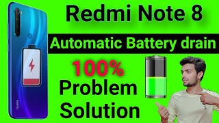 Redmi Note 8 Battery drain problem  How to solve battery drain problem in redmi note 8 [upl. by Eimareg975]