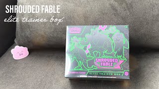 Shrouded Fable Elite Trainer Box PC  NEW PACKAGING [upl. by Formenti]