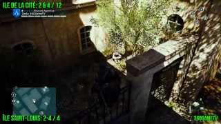 Assassins Creed Unity  All Cockade Locations  Ile de la Cité District  Tricolore Guide  Part 1 [upl. by Hultin390]