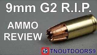 G2 Research RIP 9mm Ammo Review [upl. by Attem]