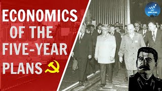 Economics Of The Five Year Plans Stalins Economics [upl. by Delbert]