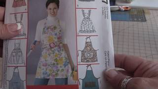 McCalls Apron Pattern 2947 [upl. by Paola296]