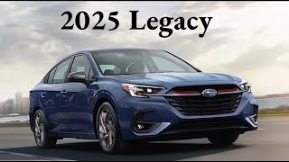 2025 Subaru Legacy Trims Key Features amp More [upl. by Anaile]