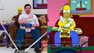 Snacking with Homer Simpson [upl. by Xonel169]