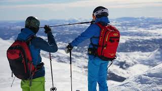 OffPiste Skiing on Gaustatoppen [upl. by Rbma]