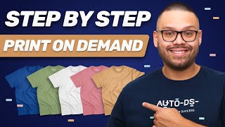 How To Start A Print On Demand Business  Beginners Guide [upl. by Elysee]