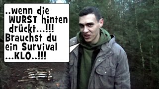 quotSurvival Mattinquot muss mal dringend Kacken und versucht sich ein WaldKlo zu bauen [upl. by Aneetak]