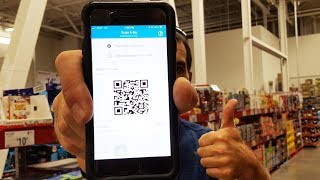 How to Use SCAN AND GO App  Shopping at Sams Club Vlog [upl. by Arbed]