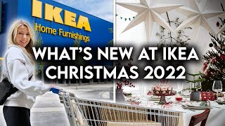 IKEA SHOP WITH ME WINTER 2022  NEW CHRISTMAS DECOR [upl. by Bierman906]