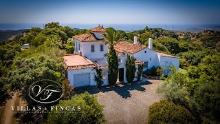 SOLD Traditional Cortijo style Villa Casares Malaga Andalusia [upl. by Laet34]