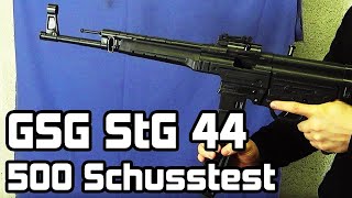 GSG STG44 Schreckschuss Gewehr 500 Schuss Belastungstest [upl. by Revned]