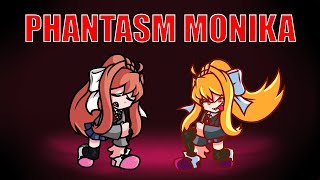 FNF Phantasm but its Monika FC Chaos Nightmare  Sonic Vs Fleetway [upl. by Rahmann]