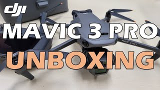 DJI Mavic 3 PRO Unboxing [upl. by Gunar61]