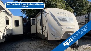 2016 CrossRoads Sunset Trail Grand Reserve ST32RE [upl. by Htebaras146]