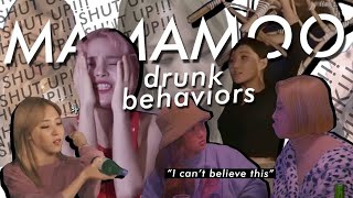 MAMAMOO questionable behaviors when drunk [upl. by Zoba836]