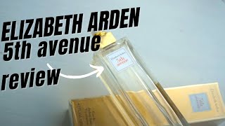 Elizabeth Arden 5th Avenue Perfume Review  The timeless favorite [upl. by Parent160]