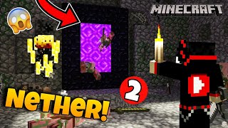 A Trip To NETHER  MINECRAFT SMP ONLY S2 EP2 [upl. by Naoh]