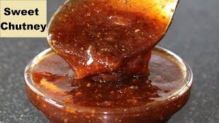 बिना इमली के बनाएं खट्टी मीठी चटनी  Sweet Chutney without Tamarind  Instant sweet chutney [upl. by Kathlin529]