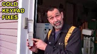 Garage Door Keypad Fix  Repair Clean Not Replace [upl. by Enenaej911]