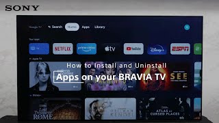 How to Install and Uninstall App on a Google TV [upl. by Ethban]