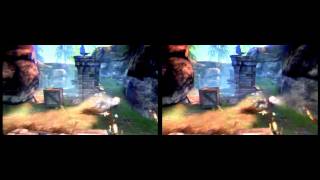 GlassesFree 3D Gaming for 5 YT3D Video [upl. by Emsoc]