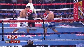 Jaime Munguia vs Jose Carlos Paz Tv Azteca [upl. by Oicnerual]